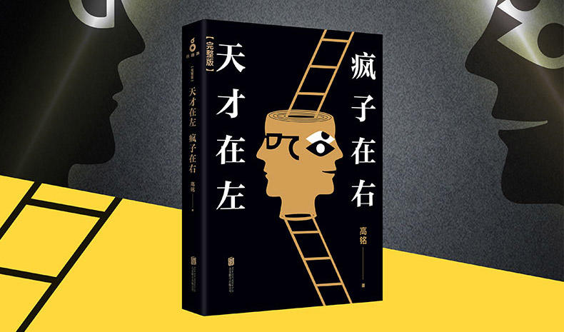 双奕图书【天才在左 疯子在右】(完整版) 高铭 新增10个被封杀篇章 心理百科