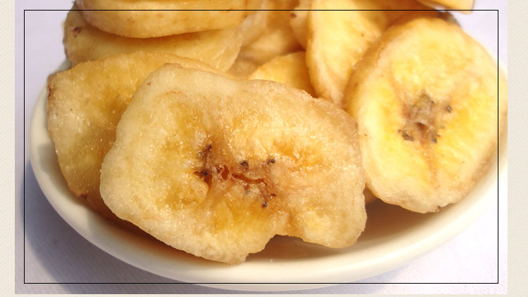 金喇叭 非油炸零食香蕉干 菲律宾风味干果烤香蕉片 110g*2
