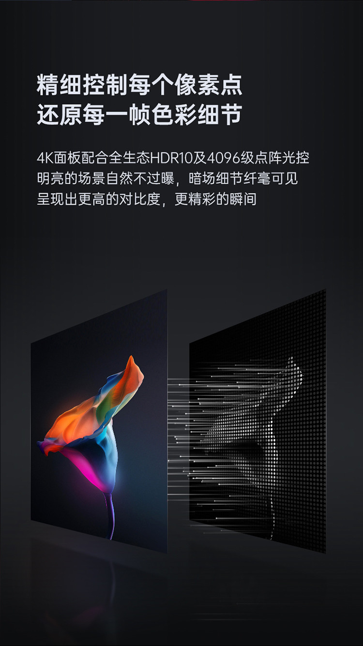 【官方直营】长虹65D6P PRO 65英寸 2+64GB  安卓9.0 远场语音 全景屏 液晶电视