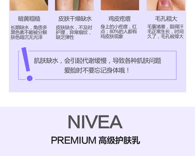 花王 NIVEA Premium Milk 200g 高级润肤身体乳
