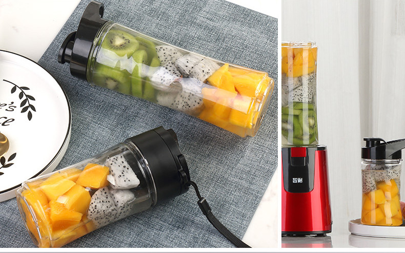 智耐LLJ-ZN03D1便携式榨汁机迷你家用全自动水果料理榨汁杯抽真空保鲜果汁杯