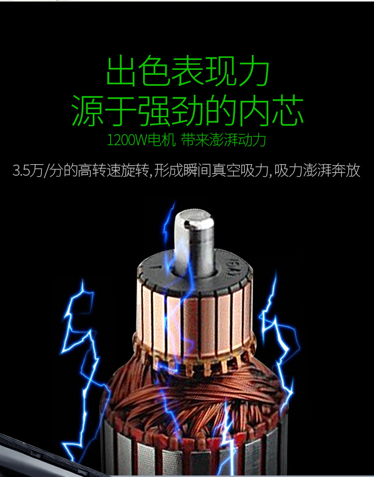 【洛阳金融积分兑换】美的吸尘器C3-L148B家用无耗材卧式吸尘器（邮政网点自提）