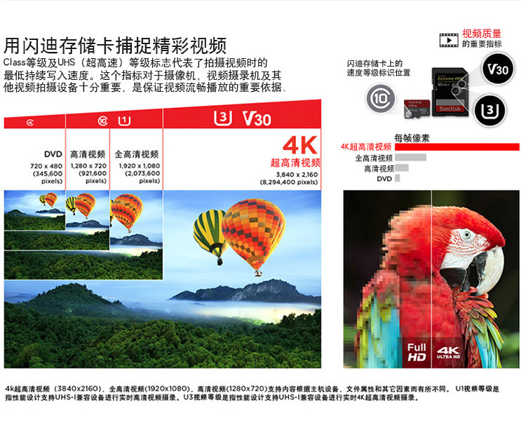 闪迪（SanDisk）A1 64GB 读速100MB/s（不支持邮乐卡支付）