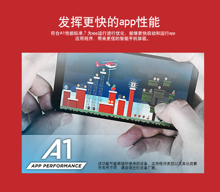 闪迪（SanDisk）A1 32GB 读速98MB/s （不支持邮乐卡支付）