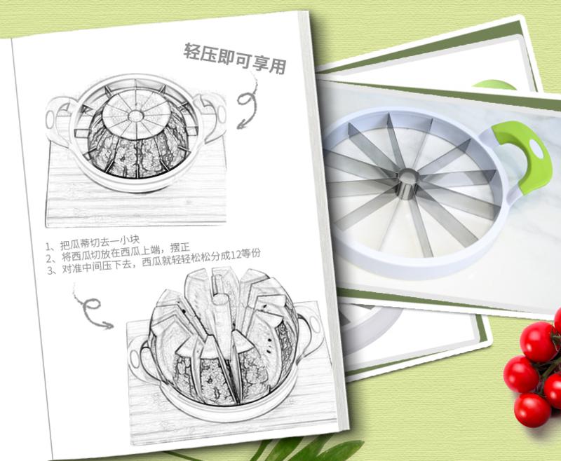  幸福妈咪西瓜切