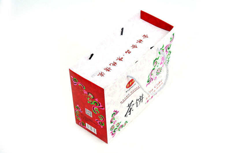 湖北特产 钟祥金林茶饼 400g×2盒独立包装 买一送二大促