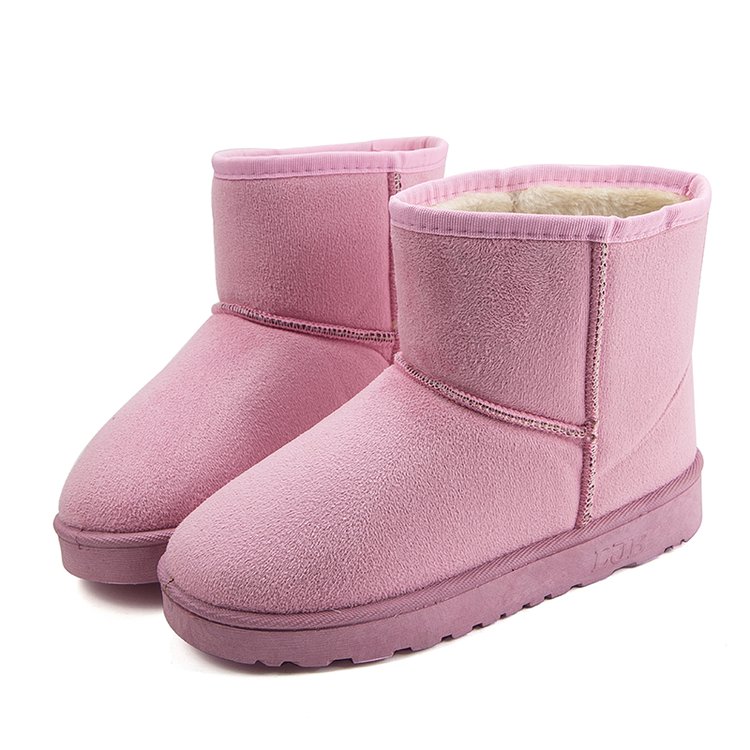 2017冬季新款雪地靴女短筒基本版百搭女学生女加厚防滑保暖棉鞋子