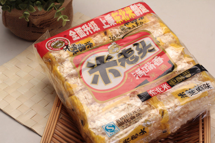 米老头400g米通芝麻味 两袋装