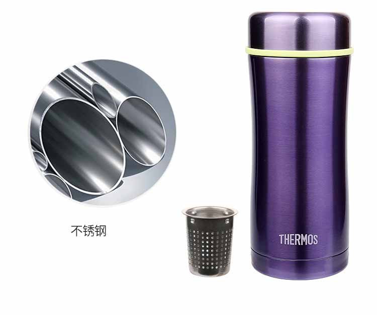 THERMOS/膳魔师 TCCG-400 真空不锈钢保温杯 不锈钢真空泡茶杯 随手杯