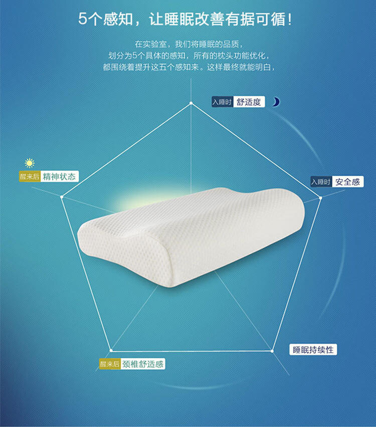 pasa Latex泰国进口平滑高低护颈助眠枕