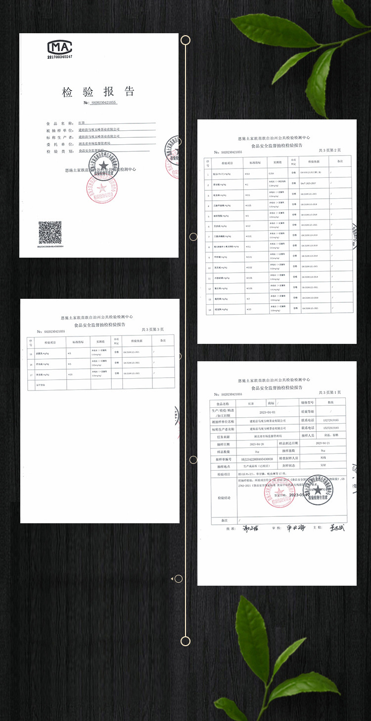 十株茶 建始马坡施玉荒野红茶2024