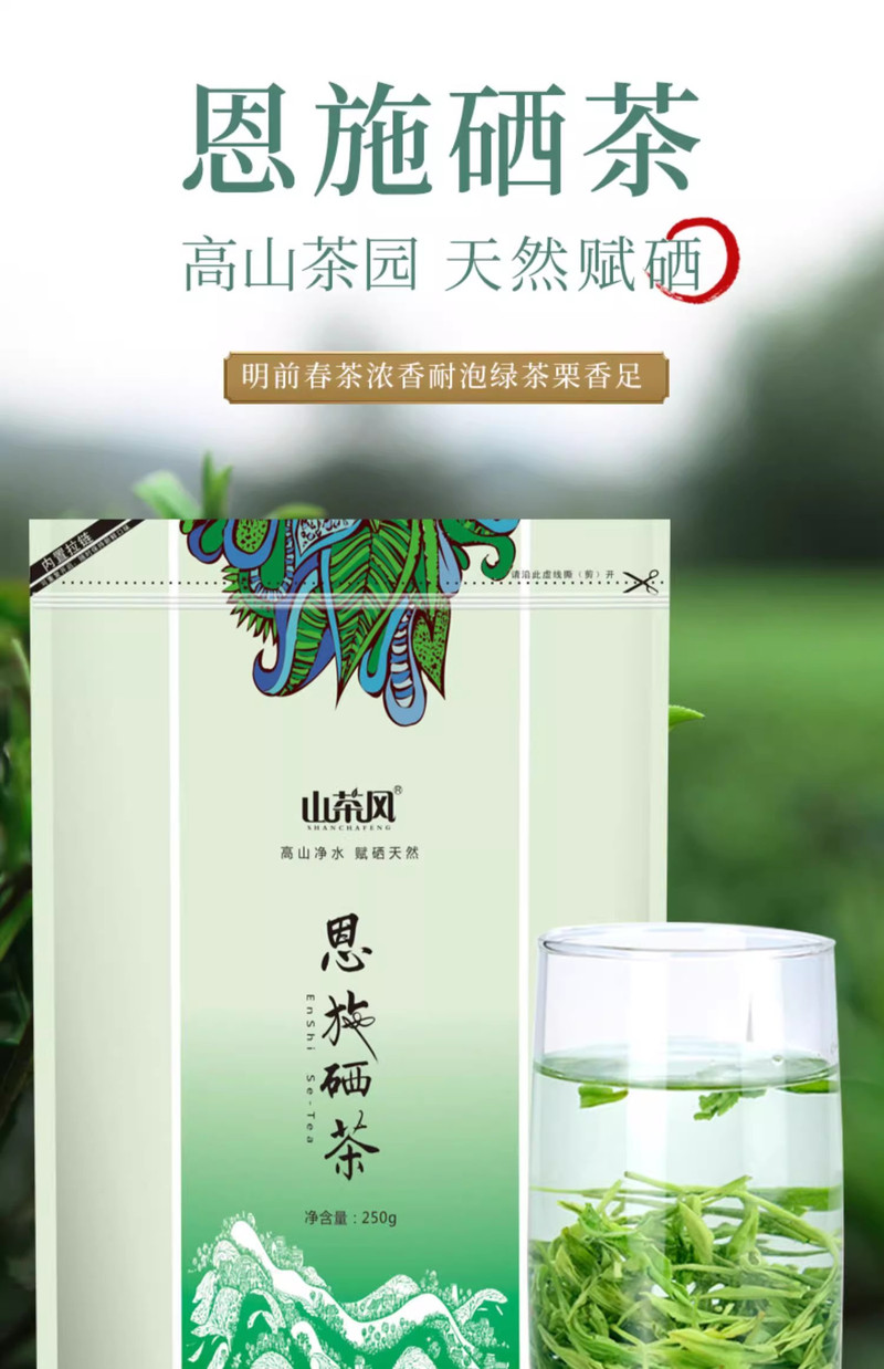 山茶风 恩施硒茶办公茶