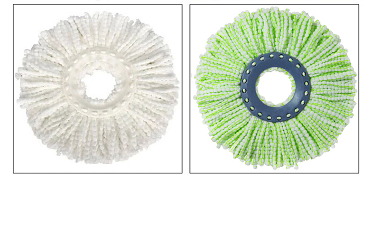 洁特好旋转拖把 好神拖旋转墩布拖布地拖桶配2个替换头  粉色