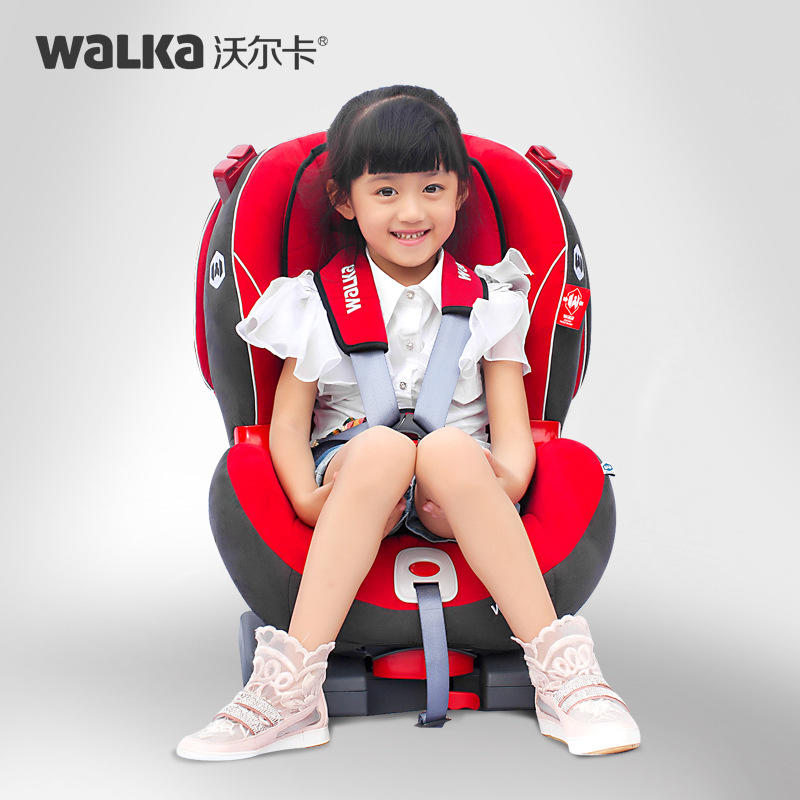 新款汽车安全座椅人马座9个月-6岁侧护注塑儿童座椅