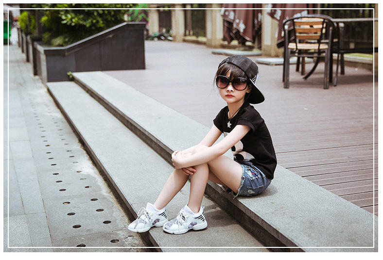 2016夏季新款儿童运动鞋韩版时尚透气防滑中大童休闲软底轻便网鞋