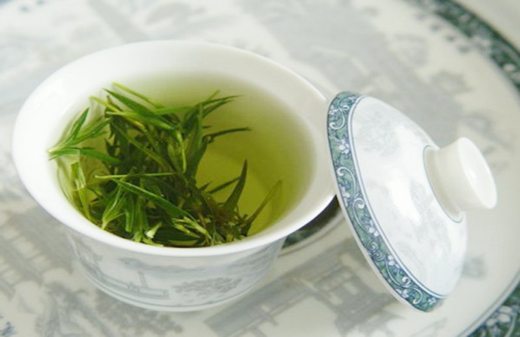  湖北十堰竹溪梅子贡茶系列有机绿茶绿谷金峰300g