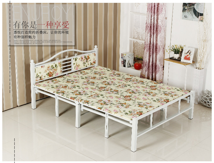 多佩雅 四折床海绵床1.5米大床成人床双人床子母床折叠床