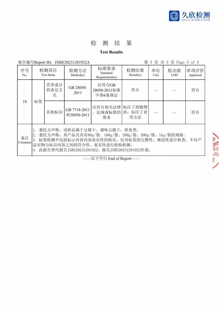 谭八爷 【会员享实惠】馋嘴冷吃豆干150g*2袋 油润多汁