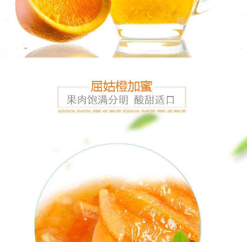 屈姑橙加蜜450g/瓶 秭归新鲜脐橙 野生蜂蜜脐橙茶