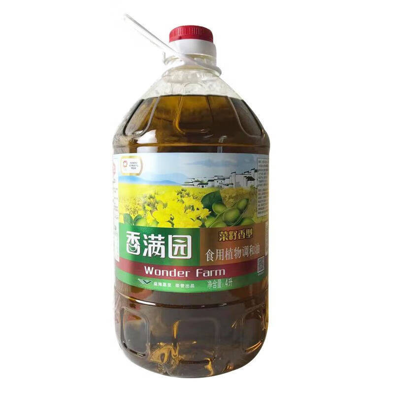 香满园 【横州馆】纯香菜籽油5L