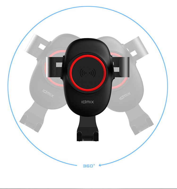 IDMIX （大麦）车载无线充电器手机支架 出风口重力卡扣式M06