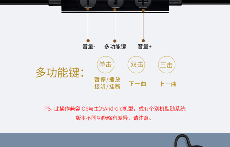 漫步者/EDIFIER H295P 耳机入耳式 有线 音乐耳机 手机耳塞