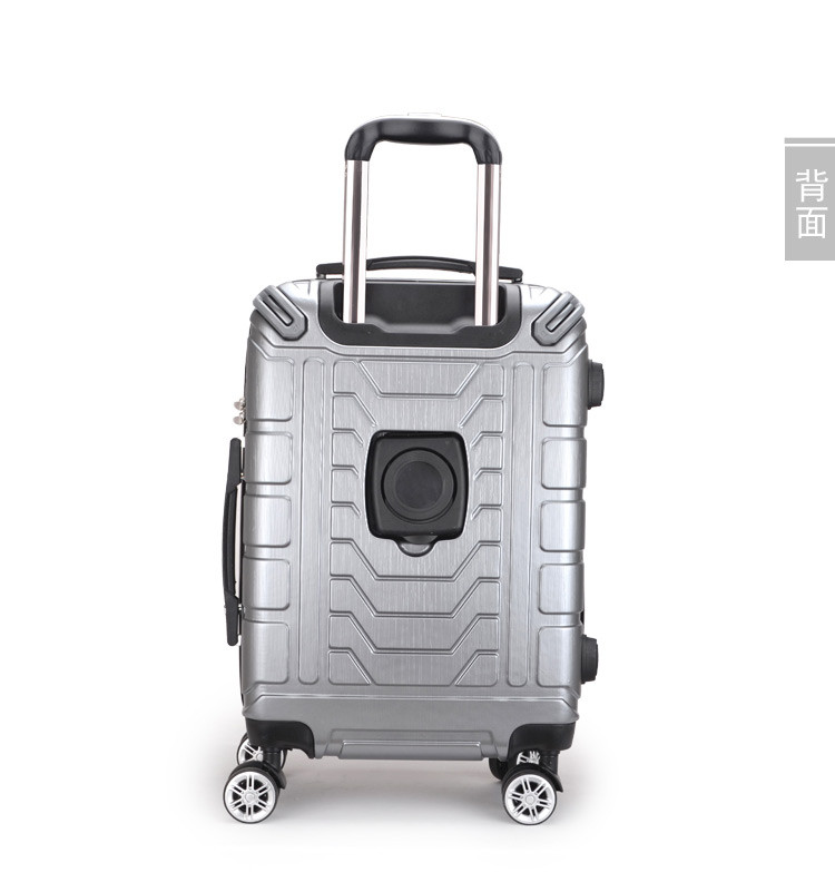 啄木鸟铝框行李箱拉杆箱万向轮20寸旅行箱20寸密码箱20登机箱 GD2582-20