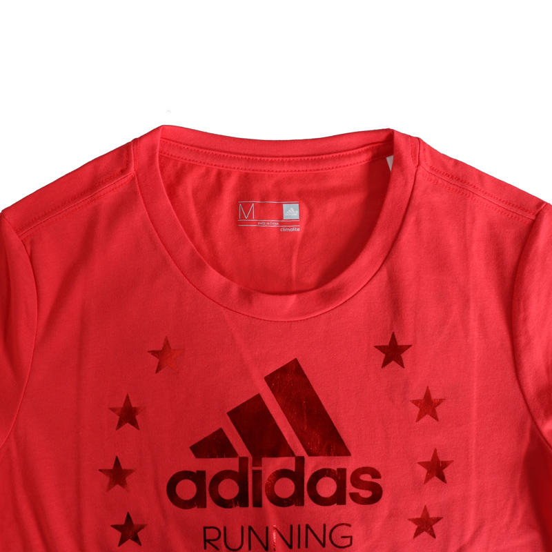 Adidas阿迪达斯女装2016夏新款针织透气圆领短袖T恤AY1751