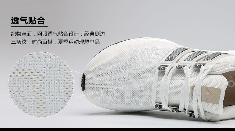 阿迪达斯男鞋跑步鞋透气秋新款Energy BOOST减震休闲运动鞋AQ5960