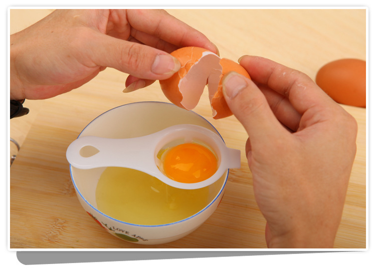家易点 蛋勺蛋清分离器鸡蛋过滤器分蛋器厨房烘焙蛋黄蛋白分离器