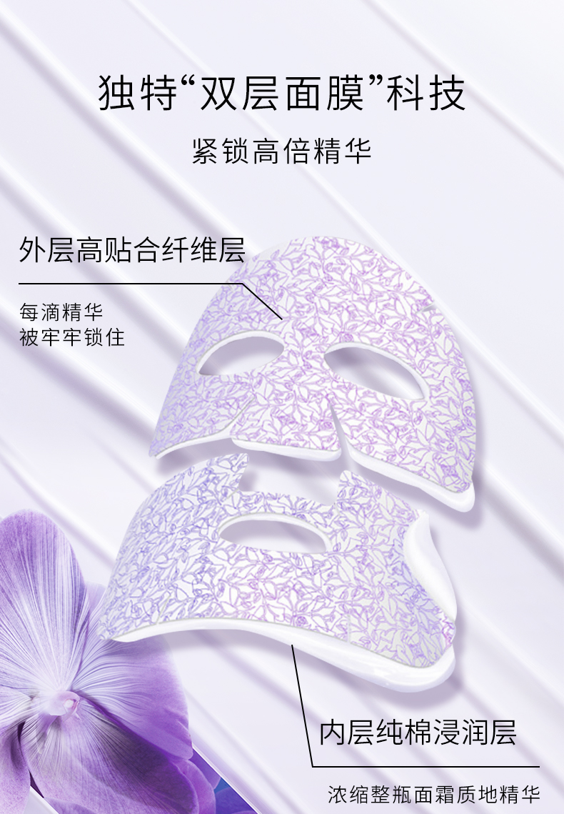 兰蔻/LANCOME 塑颜紧致焕亮面膜20gX5 塑颜霜面膜 补水保湿提拉紧致