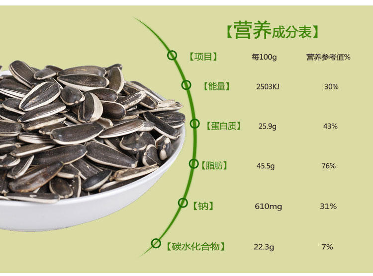 【5斤袋装一级】张冠西炒货原味葵瓜子5斤瓜子均匀烤制，好吃不上火散装批发包邮