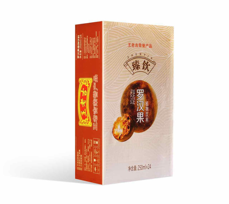 邮鲜生 王老吉臻饮罗汉果250ML*24盒