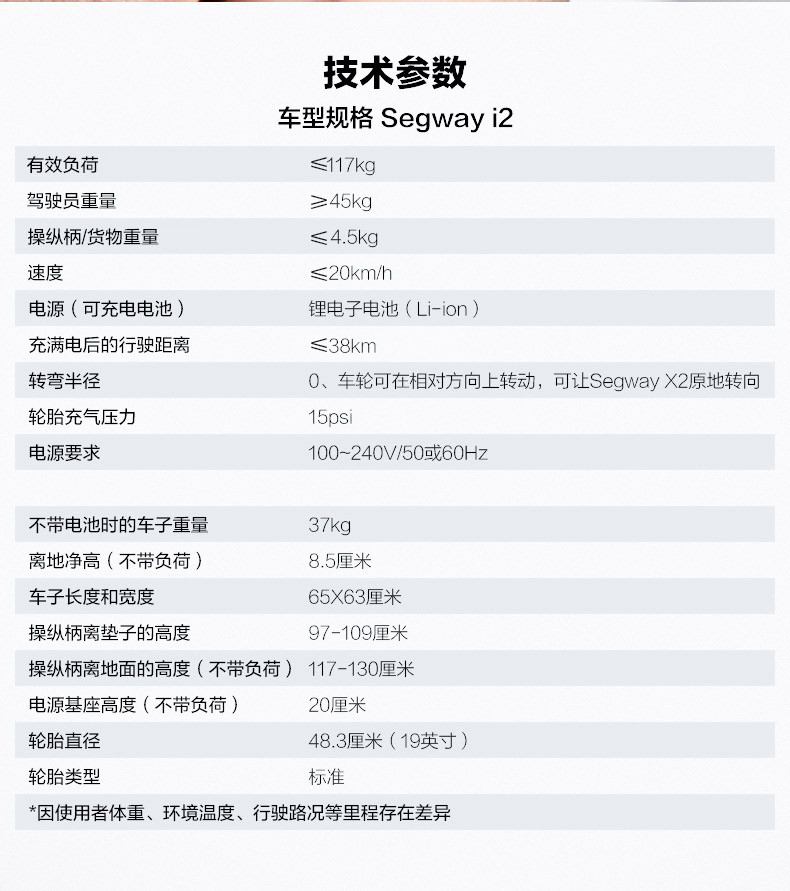 纳恩博Ninebot 赛格威两轮平衡车美国进口电动车智能成人代步体感思维车 i2