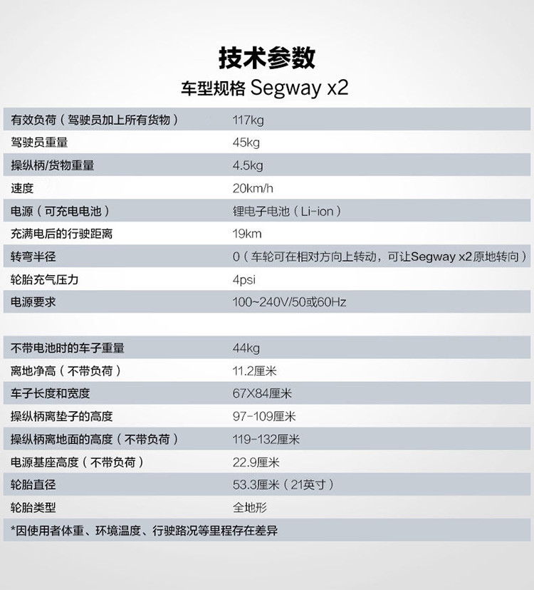 纳恩博Ninebot 赛格威两轮平衡车美国进口电动车智能成人代步体感思维车 X2