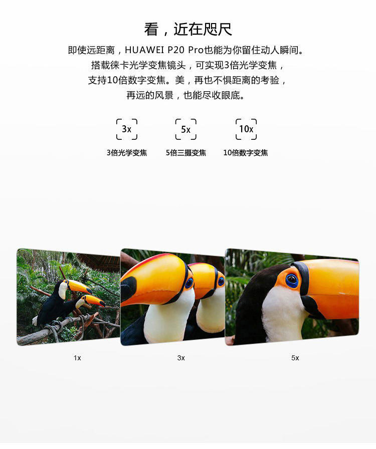 华为/HUAWEI P20Pro全面屏徕卡三摄游戏手机6GB+64GB