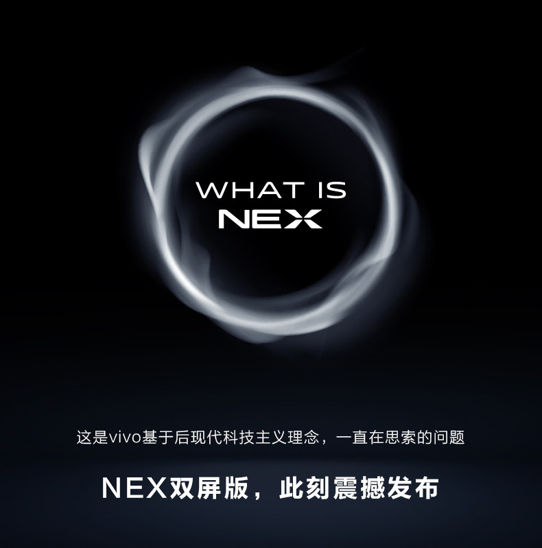 VIVO NEX双屏版10GB+128GB全网通4G智能手机nex2