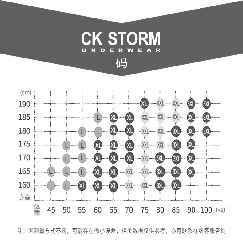 CK STORM 保暖内衣商场款正品细旦莫代尔+精梳棉无痕修身男士保暖内衣 单件上衣