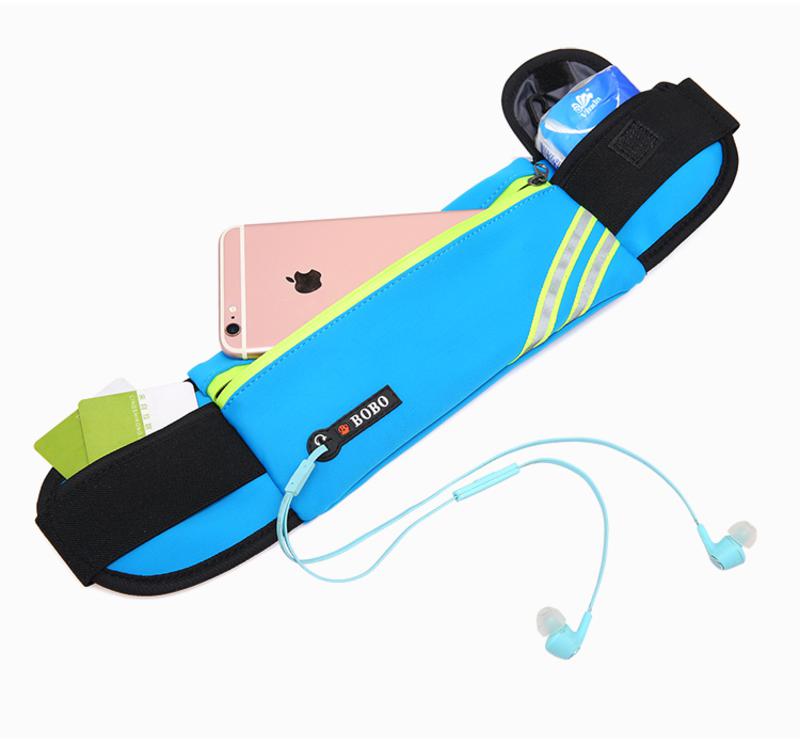 迪阿伦  户外运动腰包骑行包涤纶防水健身手机包多用包运动腰包 耳机包