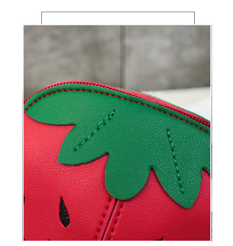 迪阿伦  迷你小包卡通包儿童可爱草莓水果零钱单肩包链条斜挎包