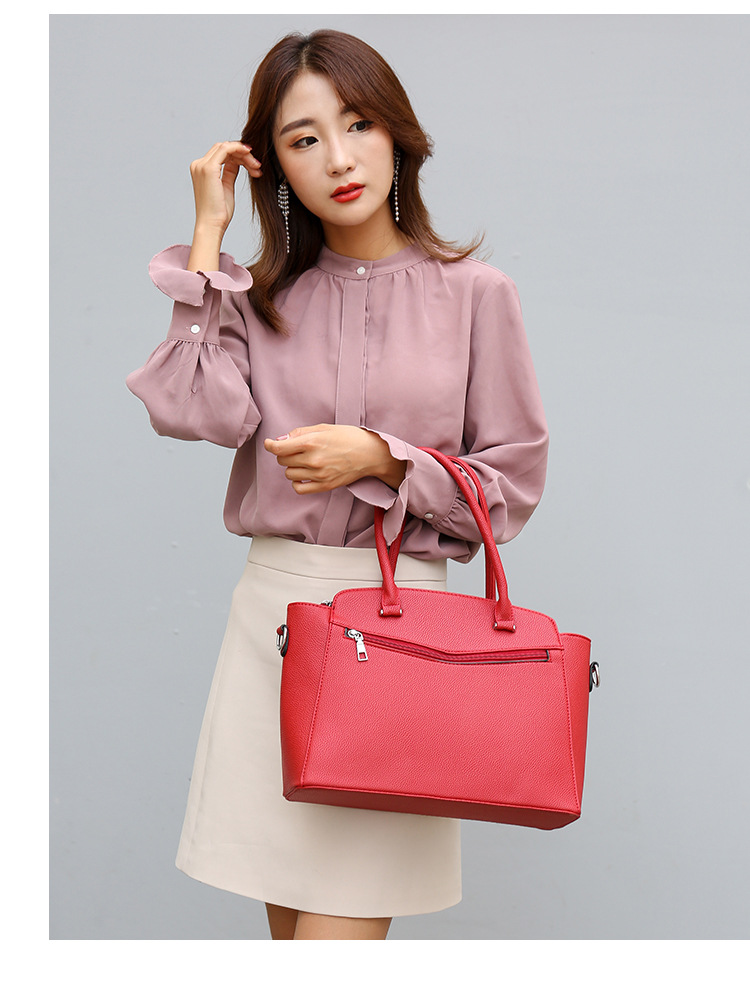迪阿伦 女士包包新款时尚手提包女韩版简约斜跨包女单肩斜挎包