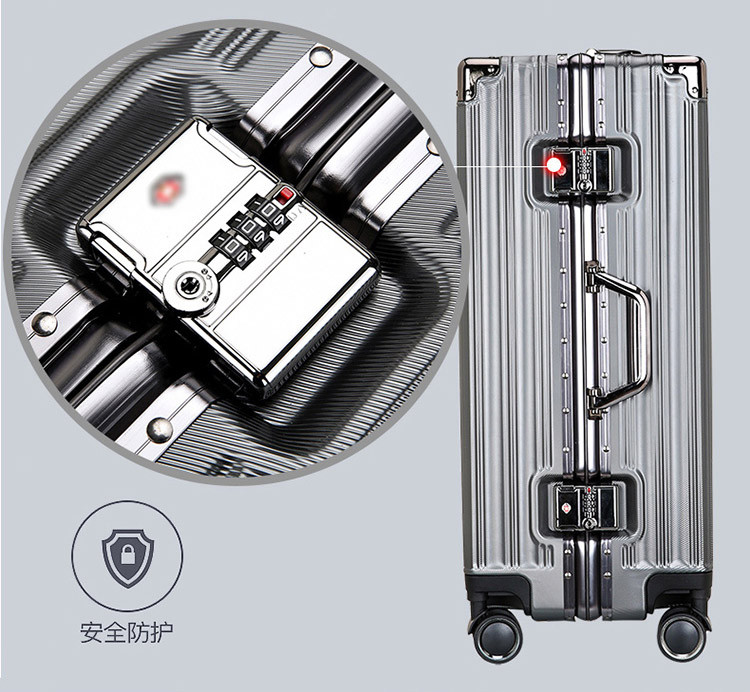 迪阿伦 时尚潮流22寸超万向轮轻便旅行箱学生行李箱20寸密码锁拉杆箱