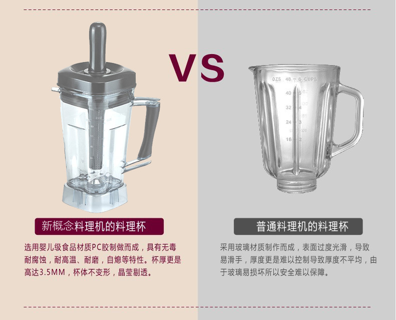 莱果高端多功能智能破壁调理机 沙冰机2.5L五谷现磨  机 LG-217