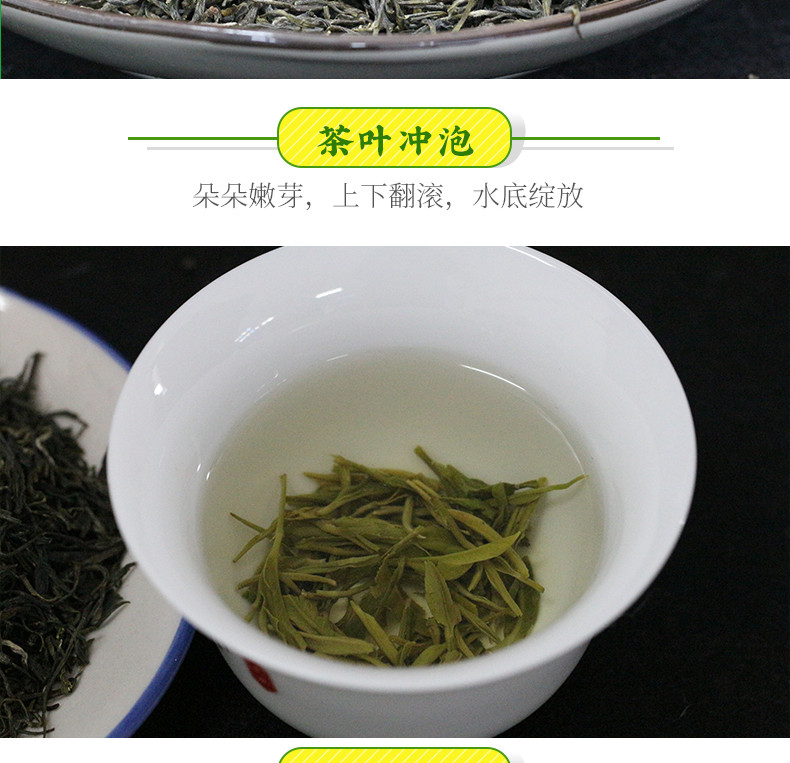 农夫乡情 【春茶节】2024年春茶宜昌特产芽毛尖90G/罐 2罐装