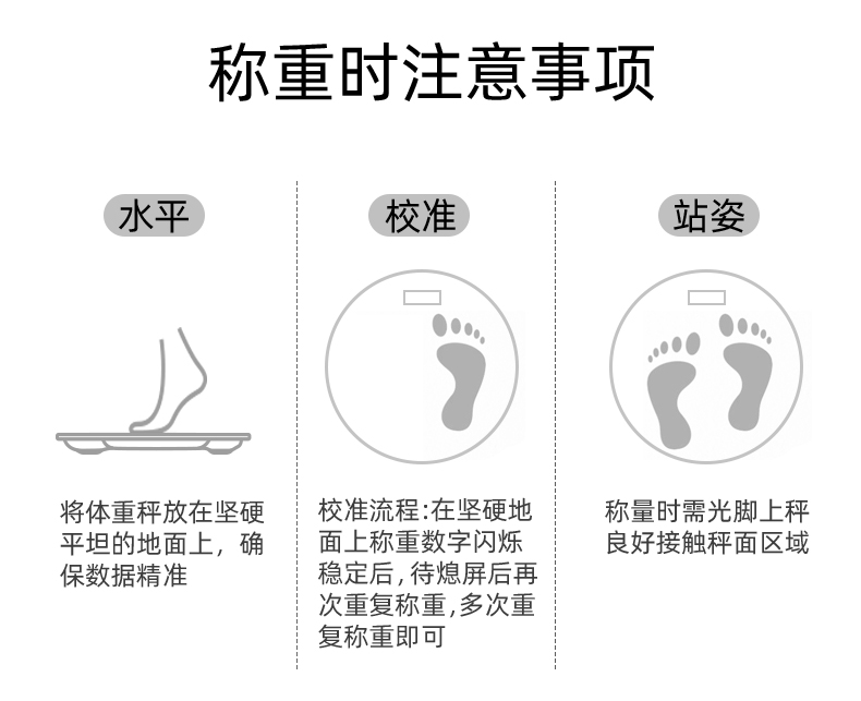 美的/MIDEA 体重秤家用精准小型电子秤充电人体专用高精度称重计体脂