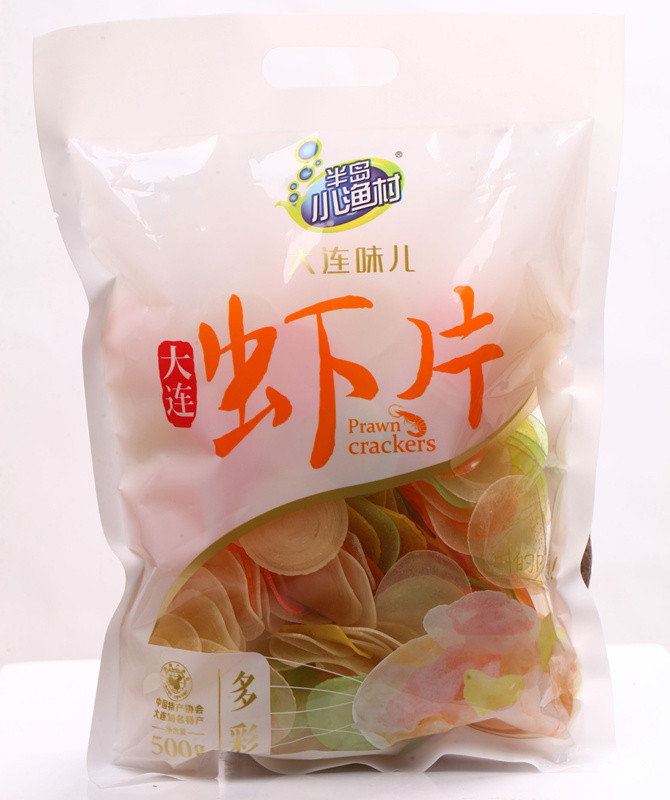 【四平馆】半岛小渔村500g 虾片*1袋 全国包邮