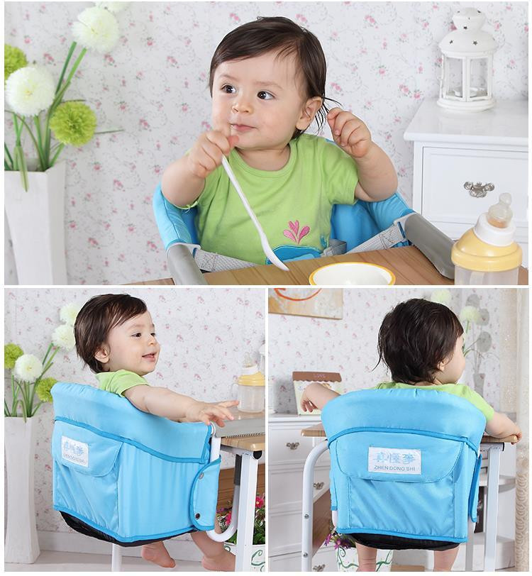 多功能儿童餐椅折叠便携 宝宝餐椅婴儿桌边椅 整重仅1.8公？