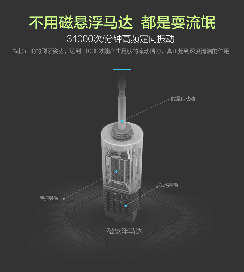 电动牙刷 成人充电自动牙刷 声波牙刷 美白防水情侣软毛牙刷