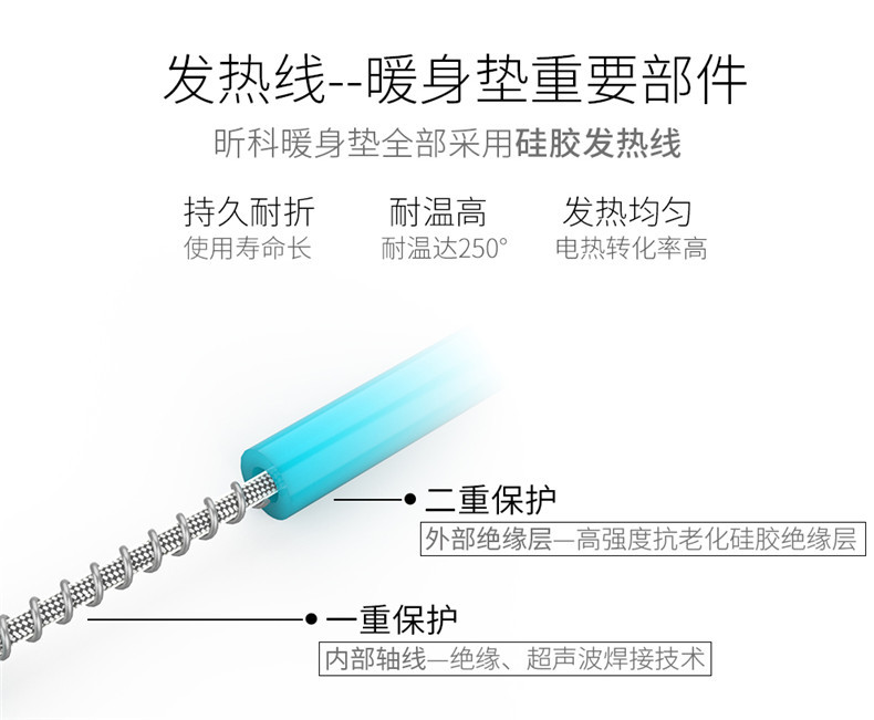 电加热坐垫办公室椅垫暖脚宝暖脚神器电暖发热座椅垫电热坐垫