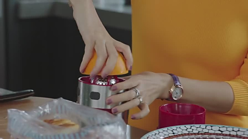 我的前半生同款手动橙汁榨汁机家用迷你压汁橙子石榴柠檬压榨机